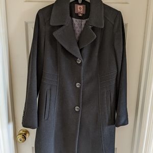 Anne Klein Wool Cashmere Blend Coat